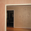 <strong>englewood, nj: strie living room,<br>pearlized  glaze with stencil in foyer</strong>
